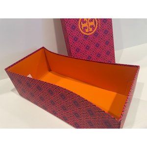 BOX ONLY Tory Burch Vanessa Flat Slim Metallic Size 9 Style 32148450 BOX ONLY